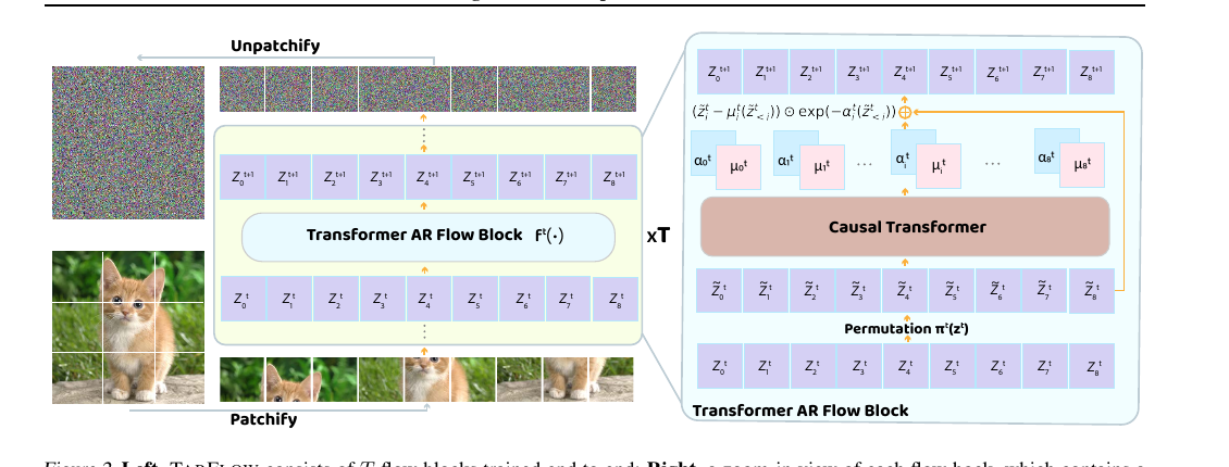 TARFlow architecture