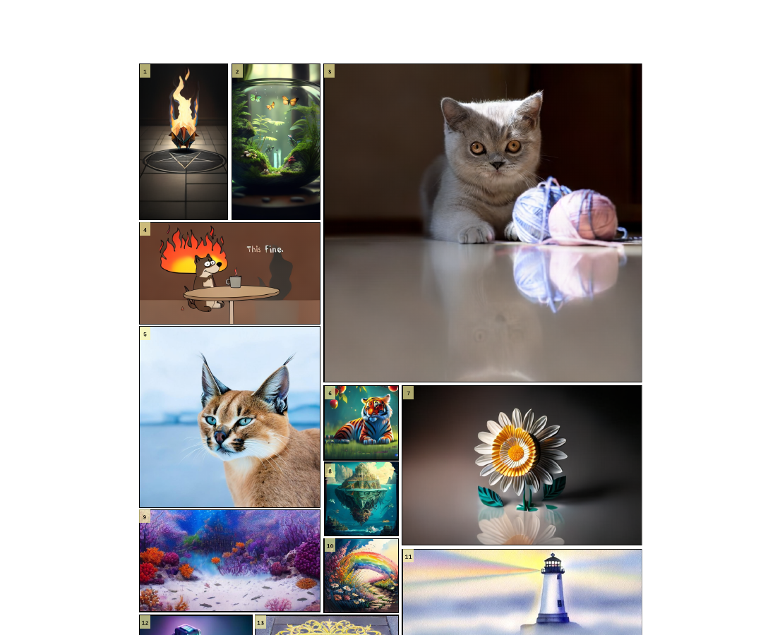 STARFlow text-to-image samples