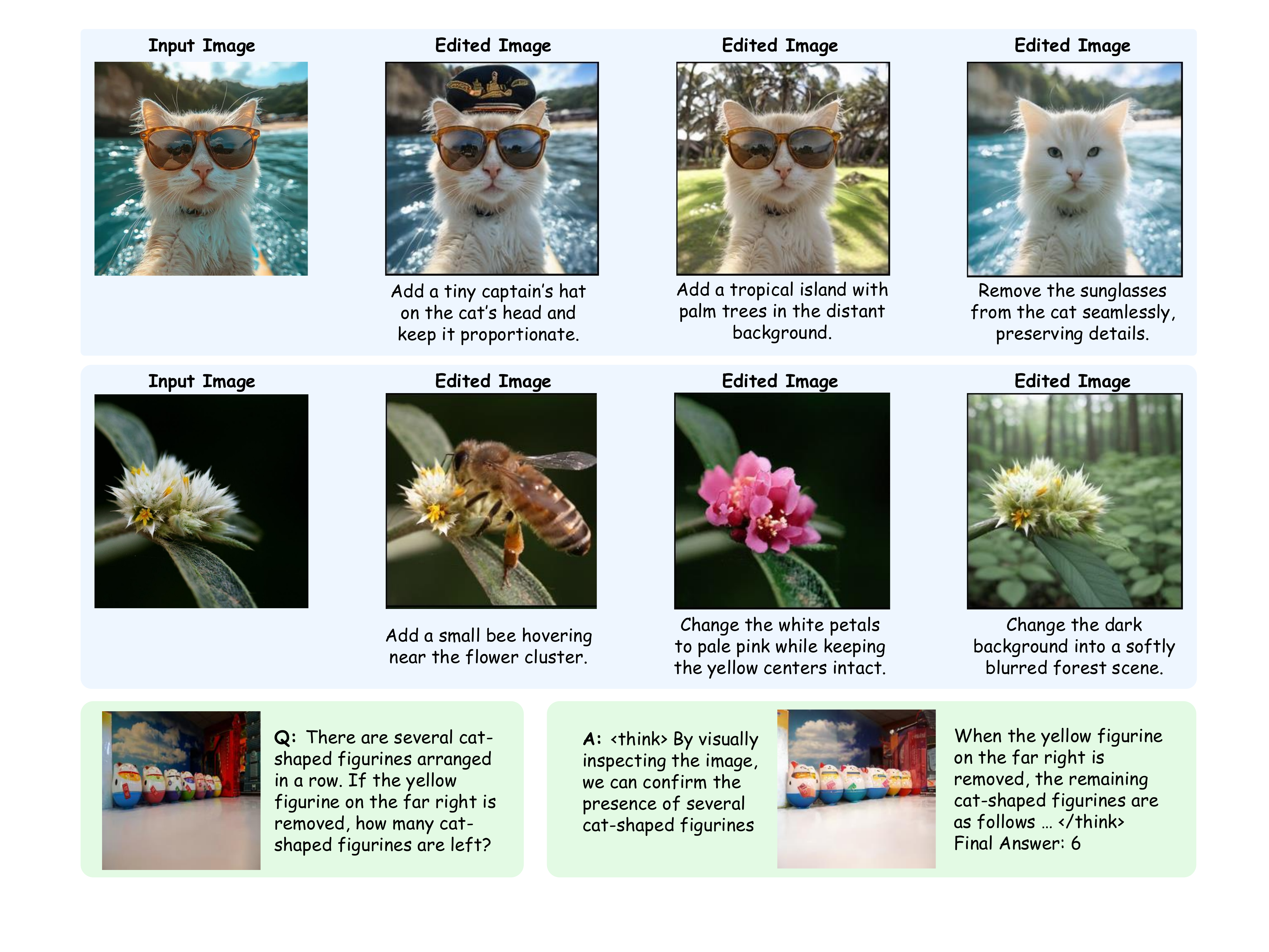 Interleaved text + image generation example